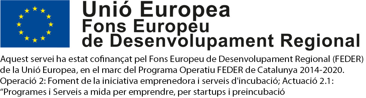 Unió Europea. Fons Europeu de Desenvolupament Regional