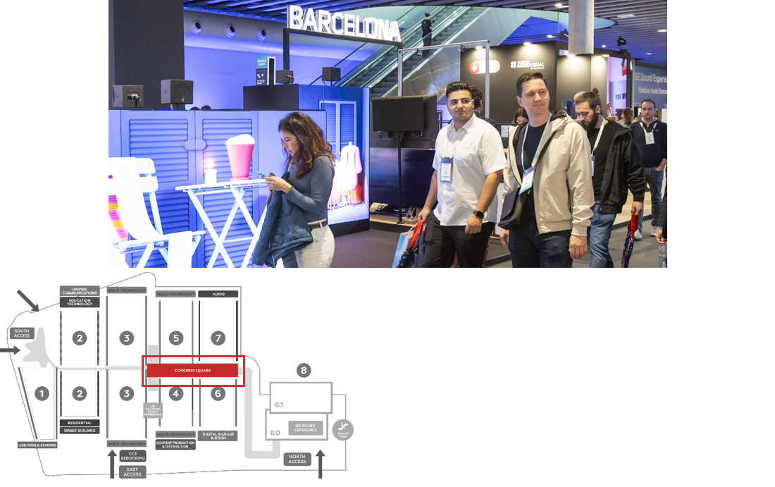 Estand Barcelona 2025 a l'ISE